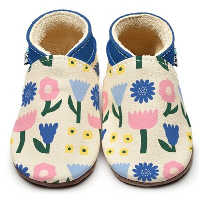 Pantuflas Infantiles de Piel - Chelsea