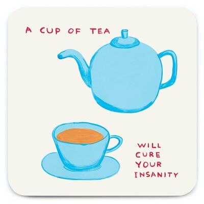 Untersetzer – lustiges Geschenk – Tasse Tee