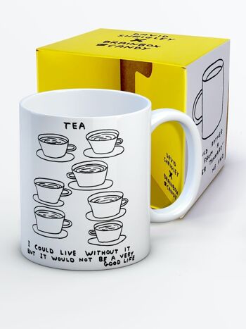 Mug (boîte cadeau) - Cadeau amusant - Vivre sans thé 2