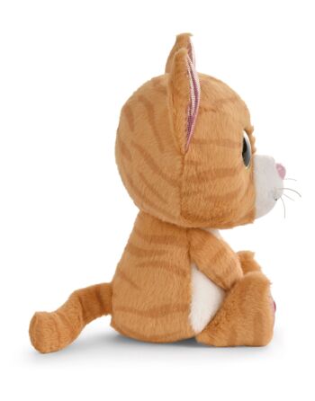 Peluche GLUBSCHIS chat tigré 15cm 1