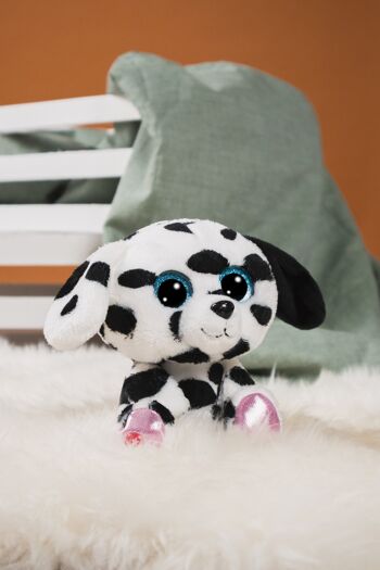 Peluche GLUBSCHIS Dalmatien Dottino 15cm 6