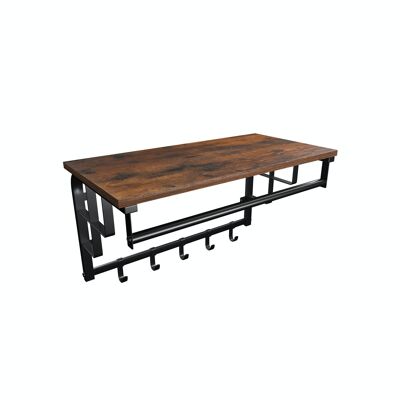 Industrieel design wandkast 66 x 27 x 30 cm (B x H x D)