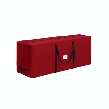 Sac de rangement pour sapin de Noël rouge 1