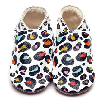 Chaussures en cuir pour bébé avec semelle en daim ou en caoutchouc - Wildthing 1