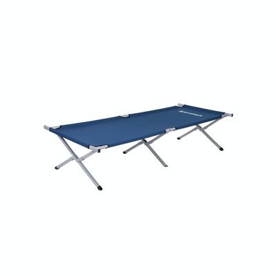 Camping cot with transport bag