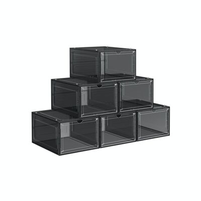 Shoe boxes black