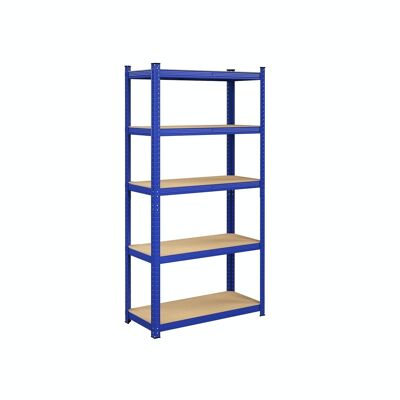 Storage rack 180 x 90 x 40 cm blue