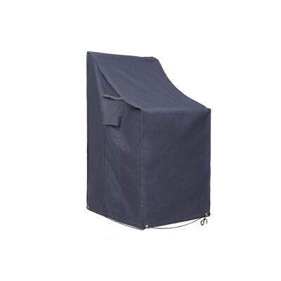 Gray garden chair cover