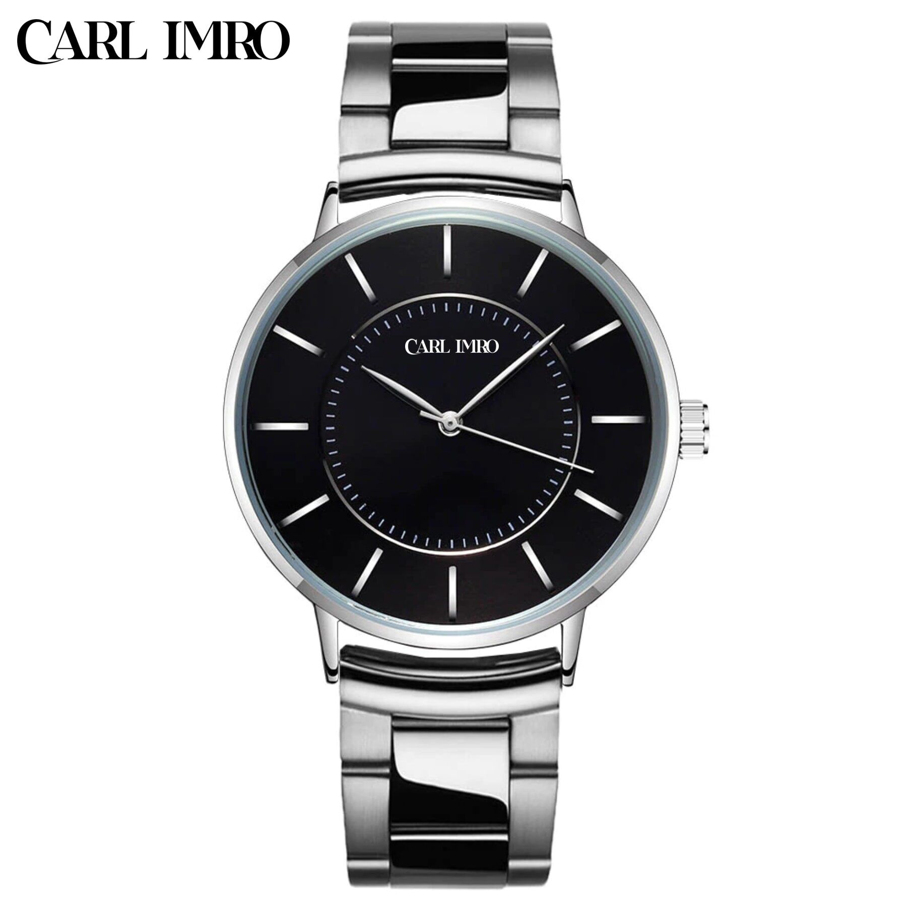 Calmate Edelstahluhr