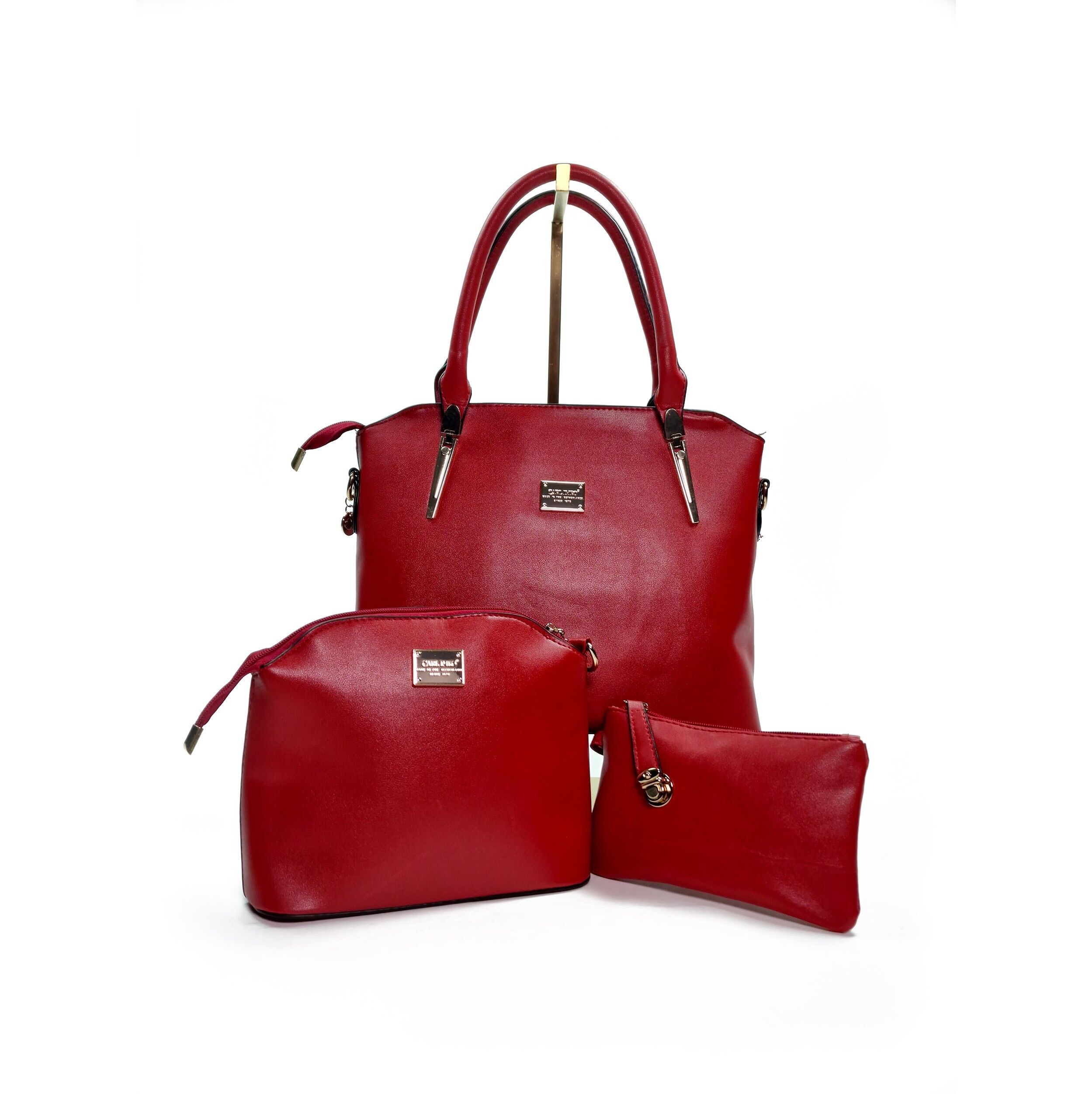 Borsa Carl Imro Fuega (set 3 pezzi - rosso)
