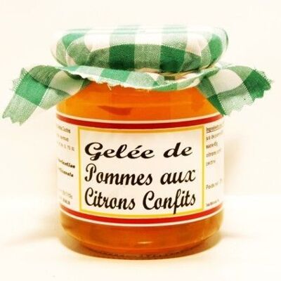 Gelée de Pommes aux Citrons Confits