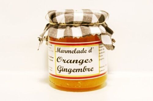 Marmelade d'Oranges Gingembre