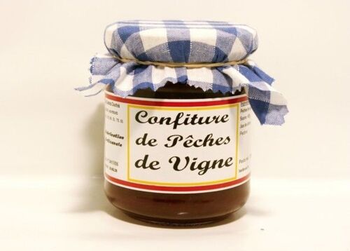 Confiture de Pêches de Vigne