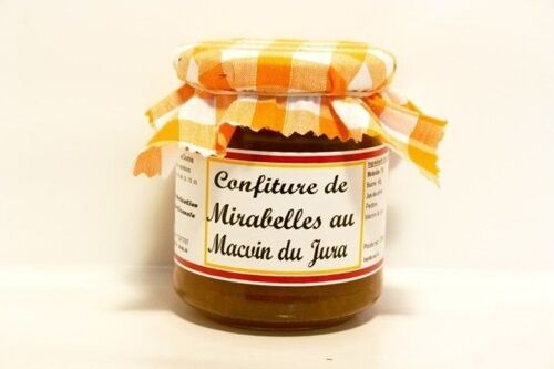 Confiture de Mirabelles au Macvin du Jura