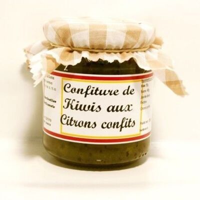 Confiture de Kiwis et Citrons confits