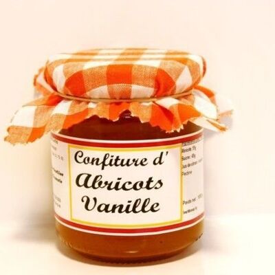 Confiture d'Abricots Vanille