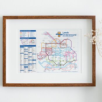 Carte des pubs de style métro de Londres : Leeds City 7