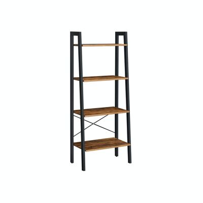 Industrieel design ladderplank 4 planken 34 x 56 x 137,5 cm (D x B x H)