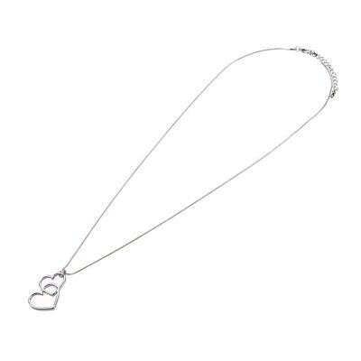 Sweetheart Base Alloy Mid-Length Necklace