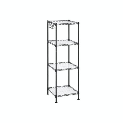 Bathroom shelf black