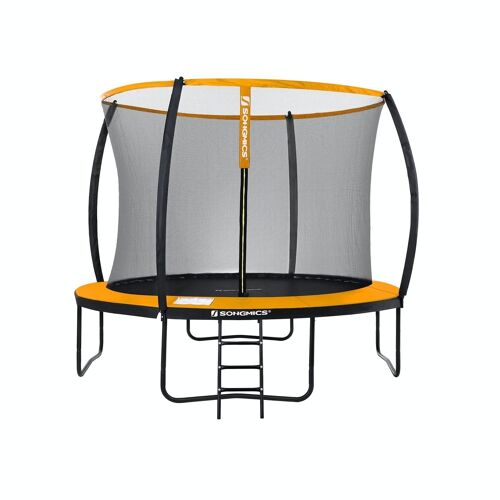 Trampoline 305 cm zwart-oranje