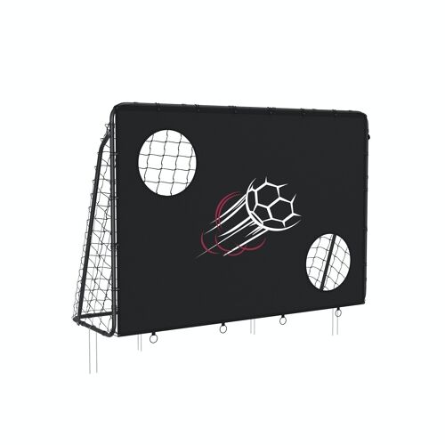 Voetbalgoal voor kinderen zwart