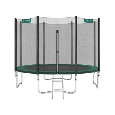 Trampoline 305 cm zwart-groen