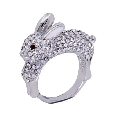 Cora Crystal Fixed Sizing Ring