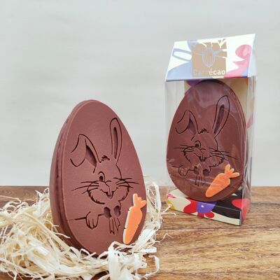 Kaninchenei 12,5 cm – Milchschokolade 45 %