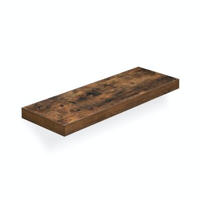 Zwevende plank in houtlook