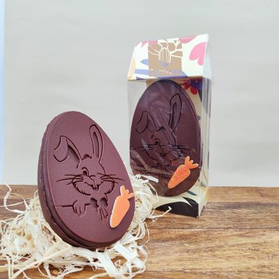Huevo de Conejo 12,5cm - Chocolate negro 71%