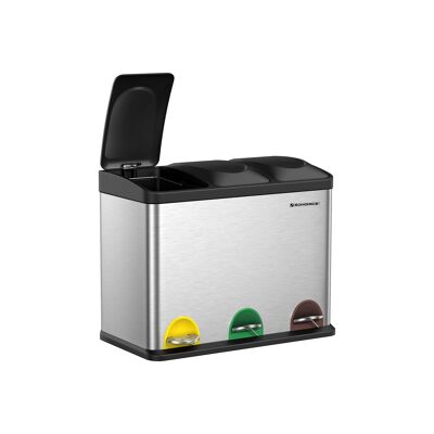 Grand séparateur de déchets 45 litres (3 x 15 L)