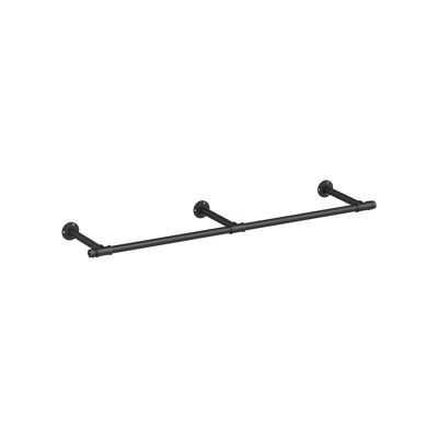 Clothes rail for the wall