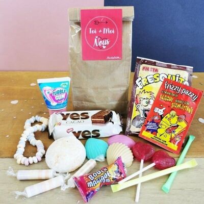 Bolsa de caramelos de los años 80 - San Valentín - Toi+Moi