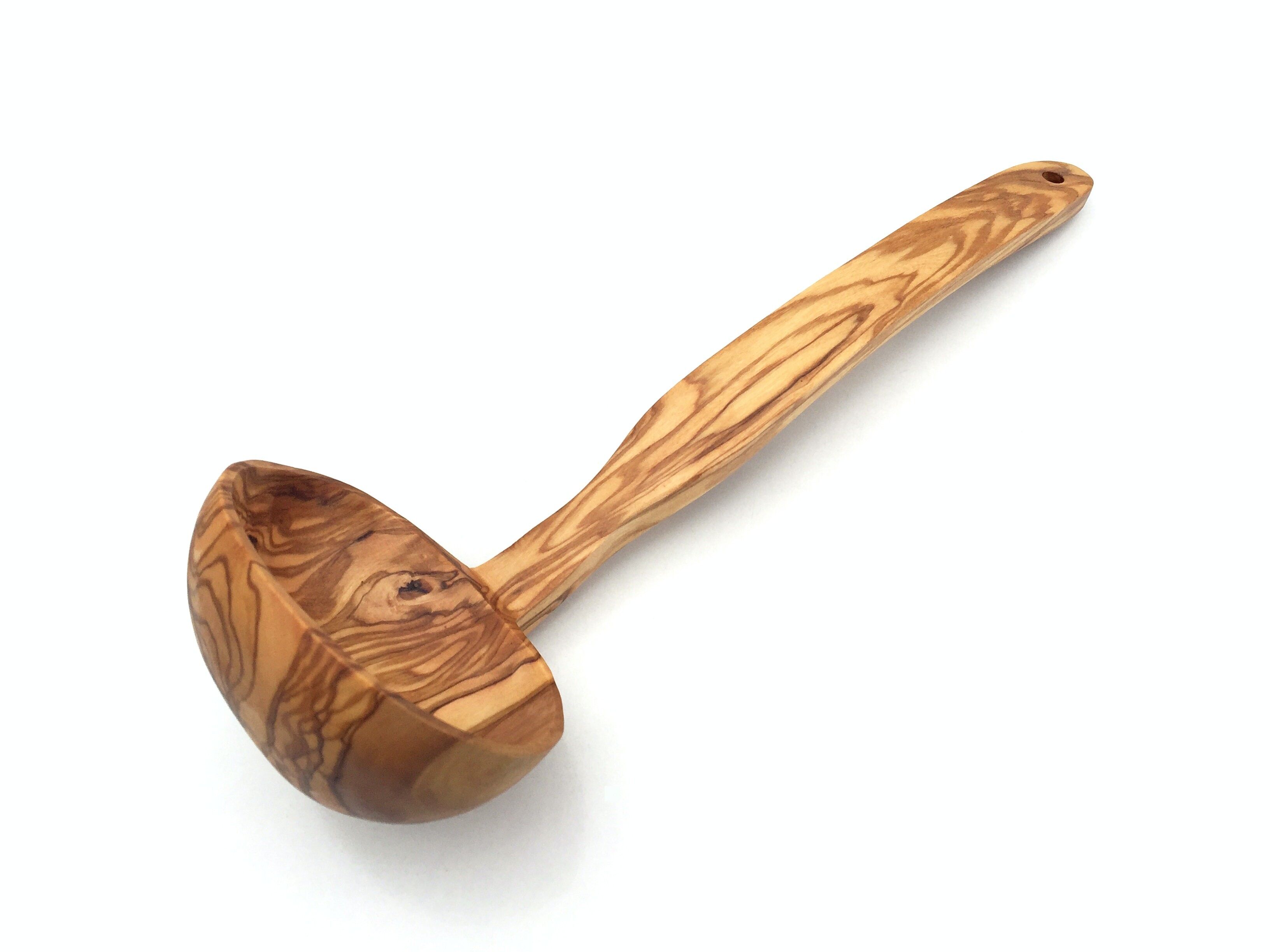 Paleta longitud 27 cm fabricada en madera de olivo