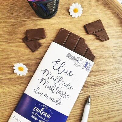 Milk chocolate bar - Voted best mistress in the world