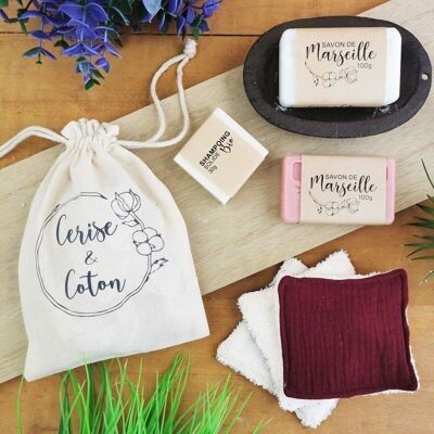 Cerise & Coton - Set de regalo de jabón para mujer