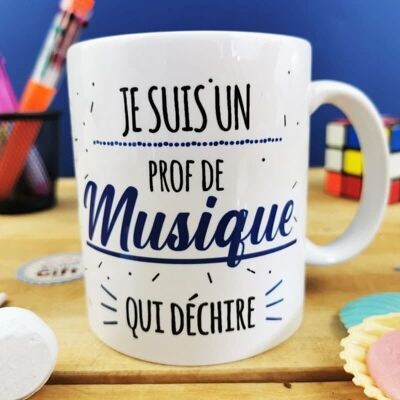 "I'm a rocking music teacher" mug - Music teacher gift