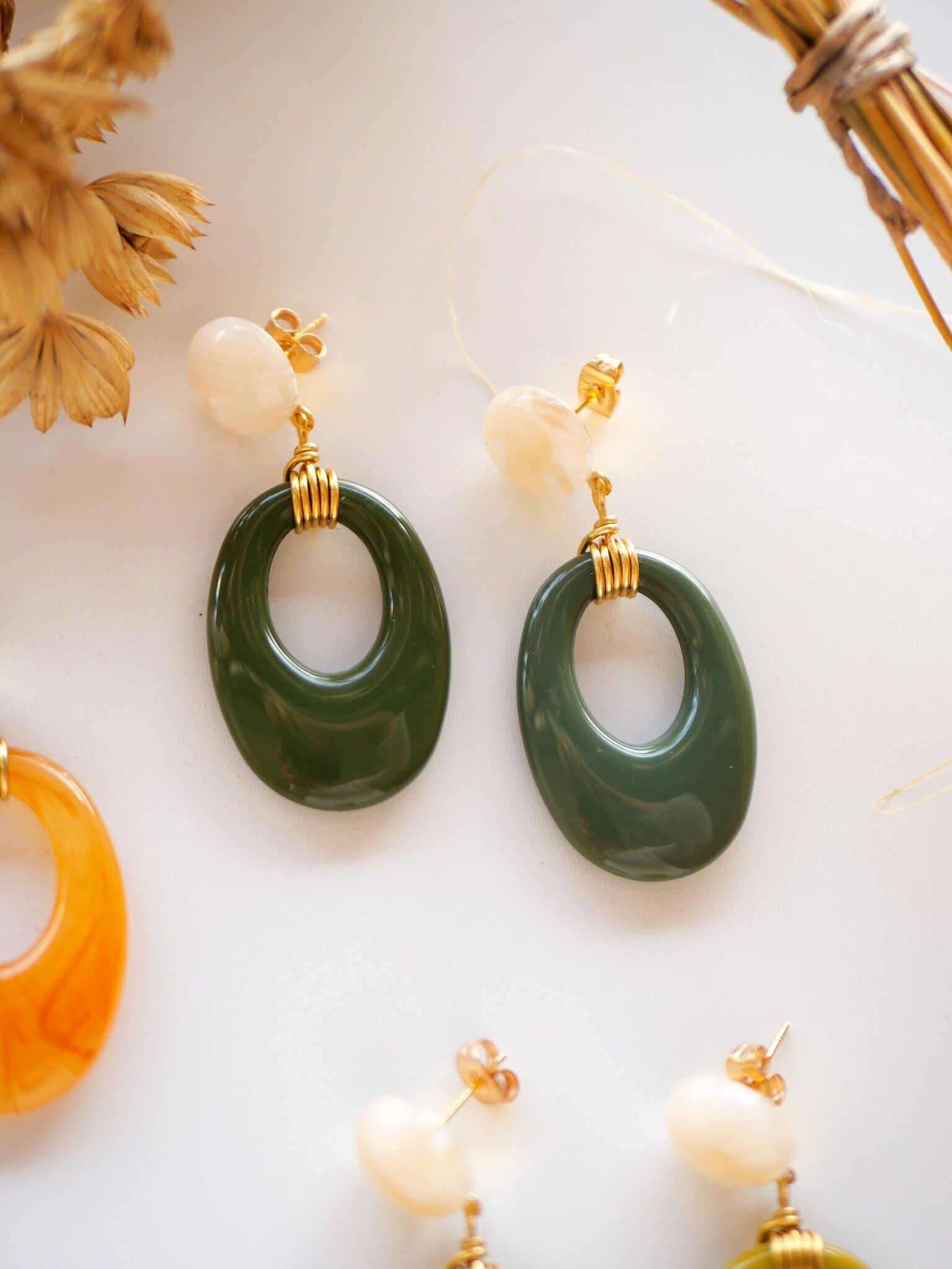 Azeria - Orecchini - Ola - Idea regalo - Creazione francese