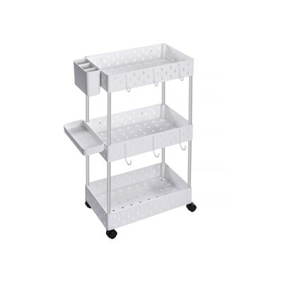 Trolley met 3 niveaus 38 x 22 x 72 cm (L x B x H)