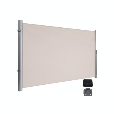 Store latéral extensible taupe