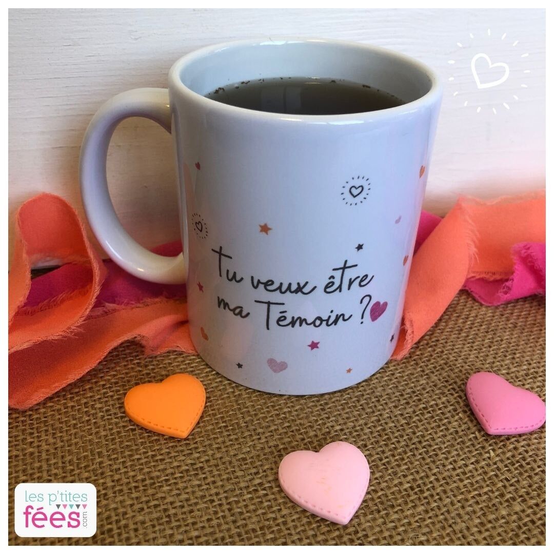 Becher "Wollen Sie mein Zeuge sein?" (Hochzeit)