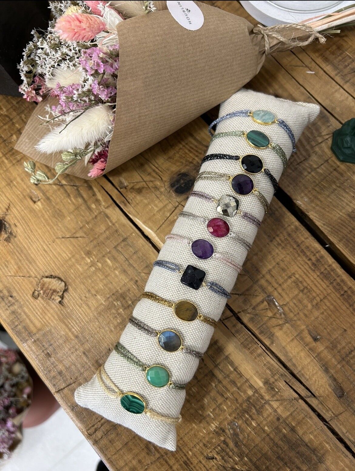 braccialetto di pietre preziose