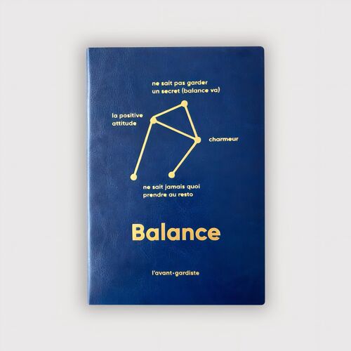 Carnet de notes astro - Balance ✨