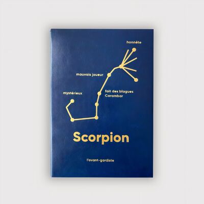 Carnet de notes astro - Scorpion ✨
