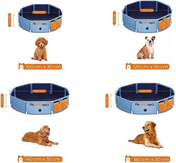 Piscine pour chien pliable 7