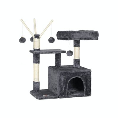 Small scratching post with recess