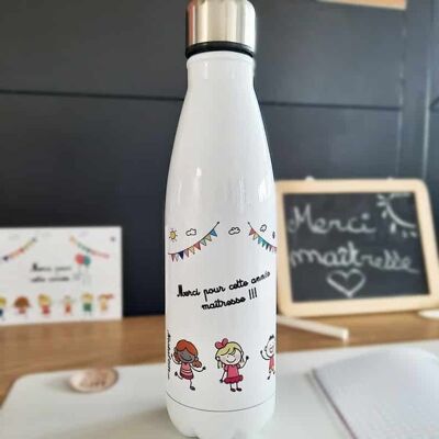 Isolierte Transportflasche - Dankeschön für dieses Herrin Jahr - Herrin Geschenk