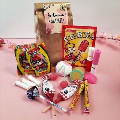 Candy bag from the 70s - I love you grandma