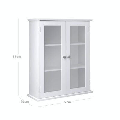 Cupboard with glass doors